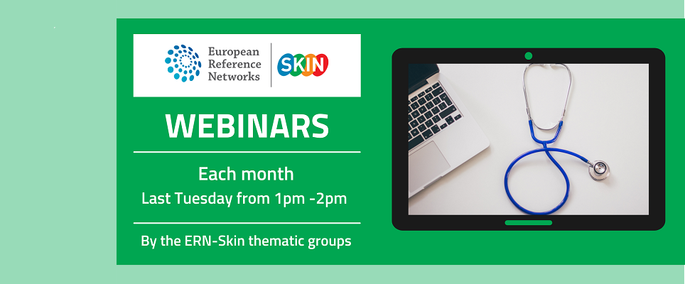 ERN-Skin webinars