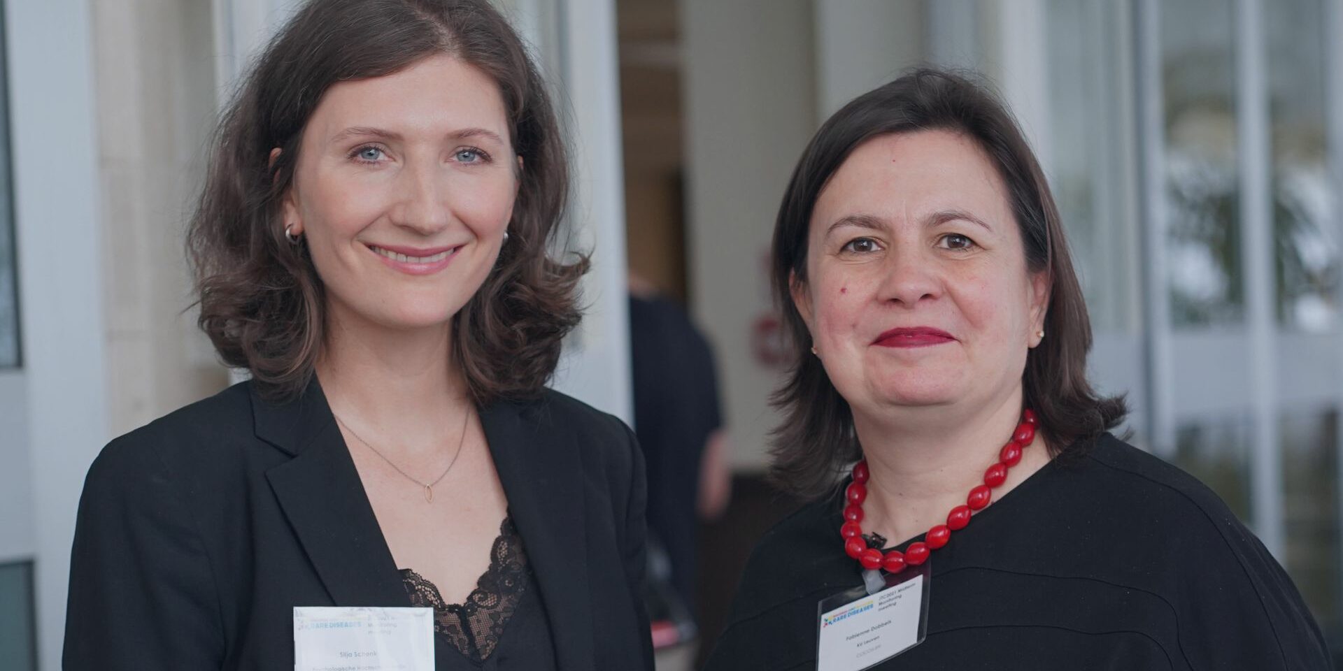 Fabienne Dobbels and Silja Schenk