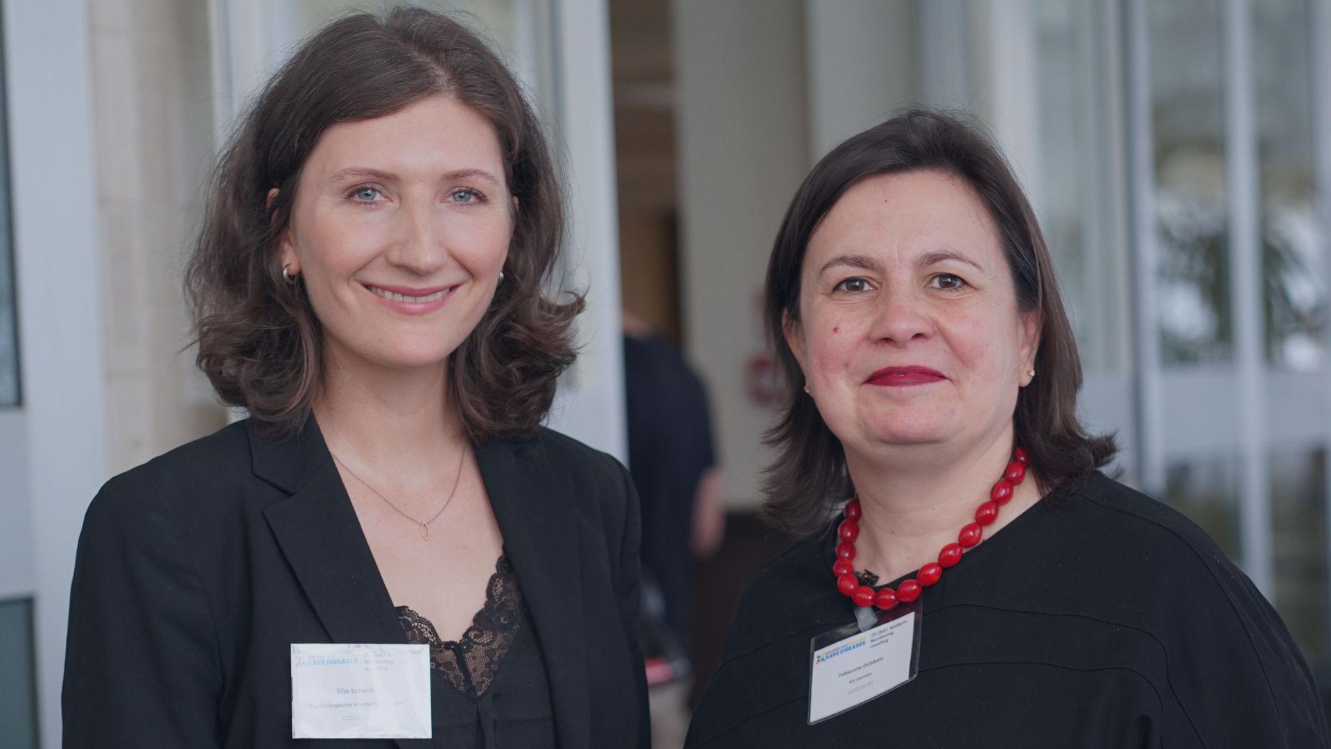 Fabienne Dobbels and Silja Schenk